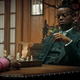 Ibis, played by Demore Barnes, faces off against another god on a smaller battlefield.